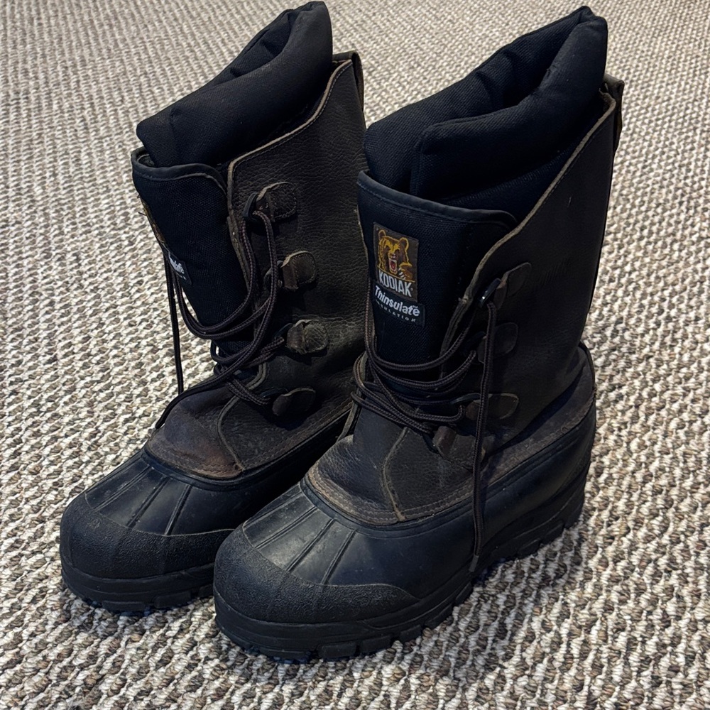 Kodiak Black Insulated Boots
